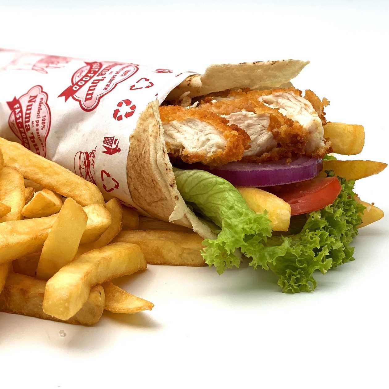 Meniu Chicken Wrap de Treabă