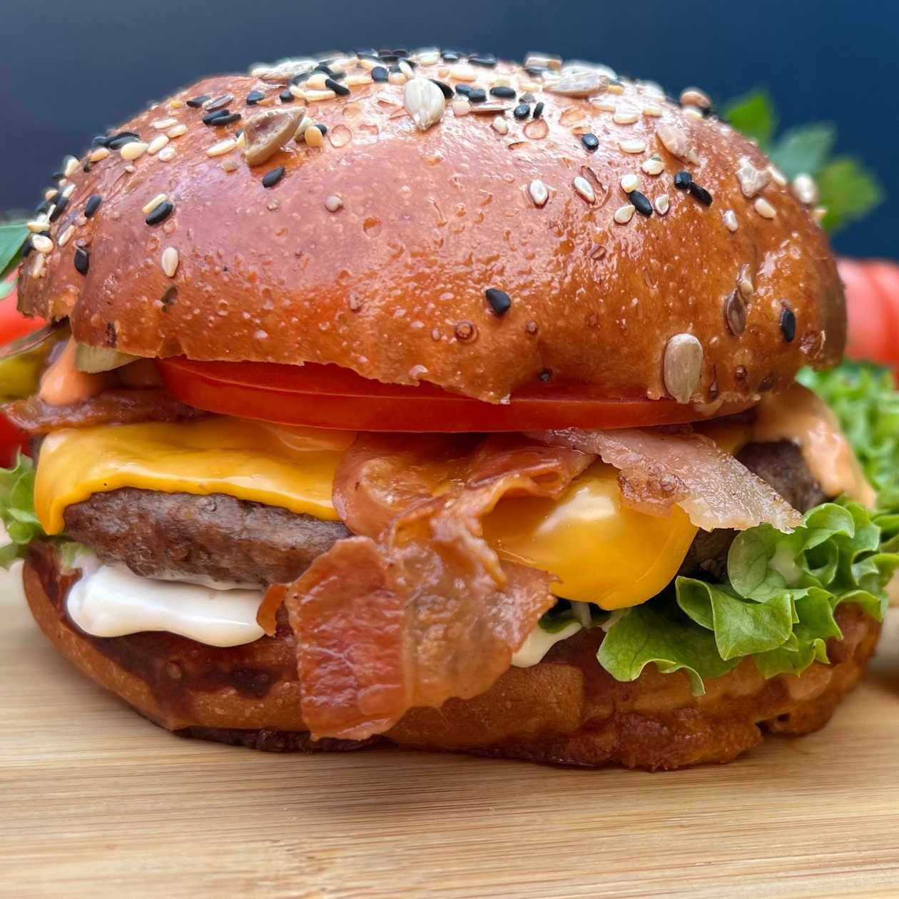 Clasic Black Angus Burger Beef