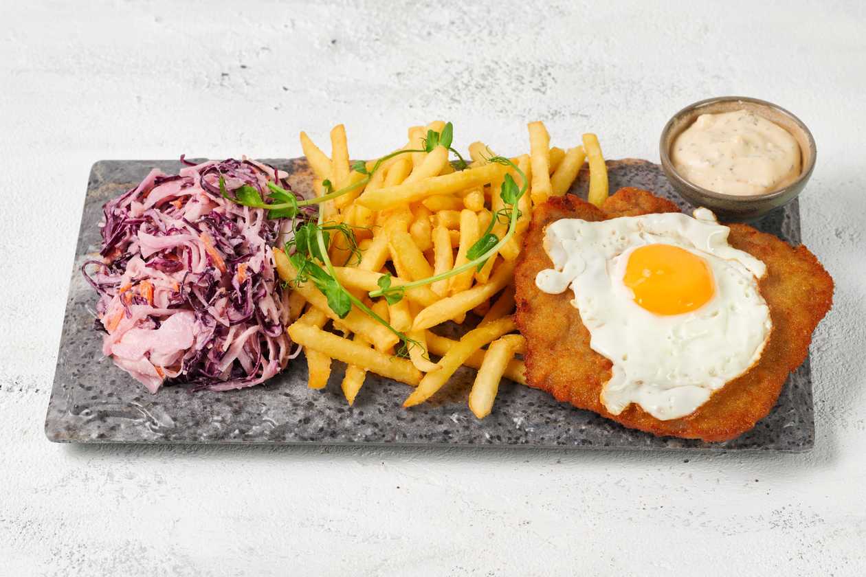 Pork schnitzel
