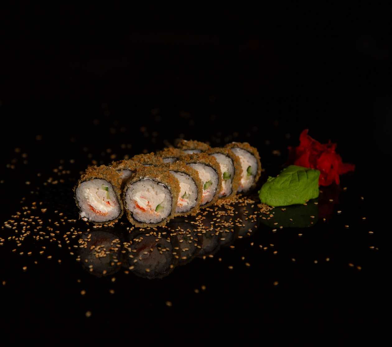 Hot Kaliforniya roll