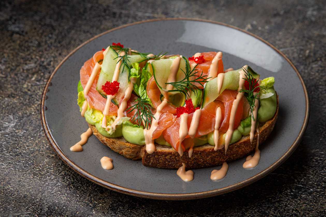 Avocado & Salmon toast