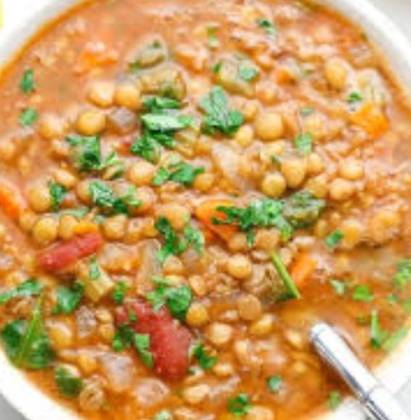 Sopa de Lentilhas Daal