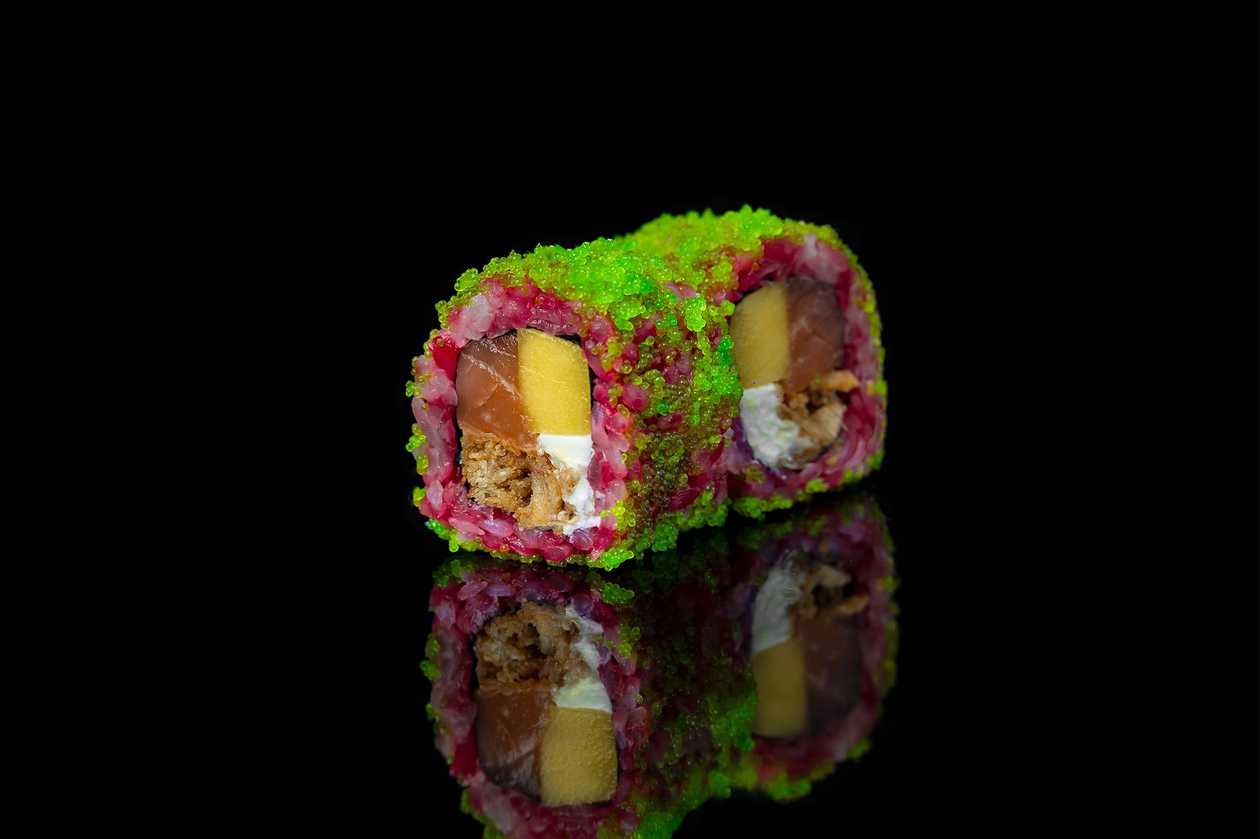 9. Sake Mango Crunch, 8 pcs.