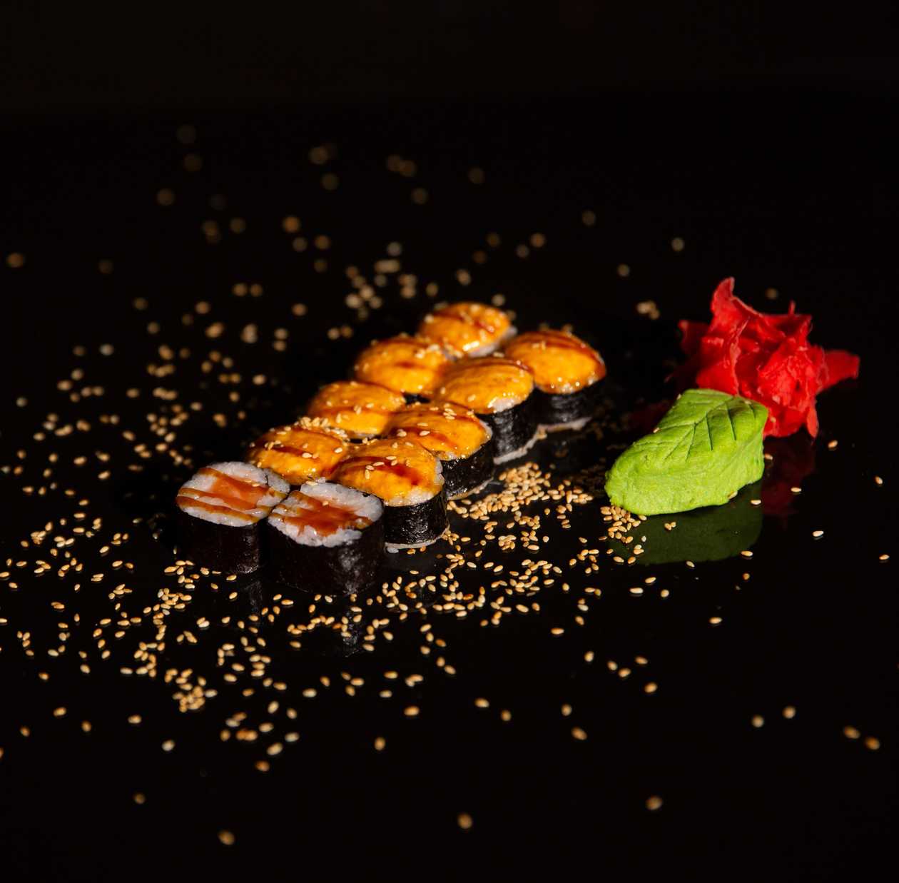 Baked Salmon Maki