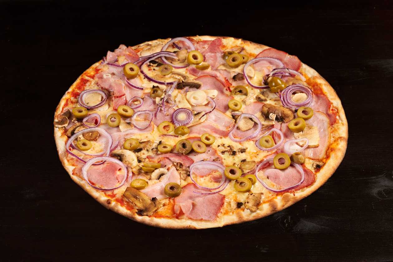 Savoury pizza