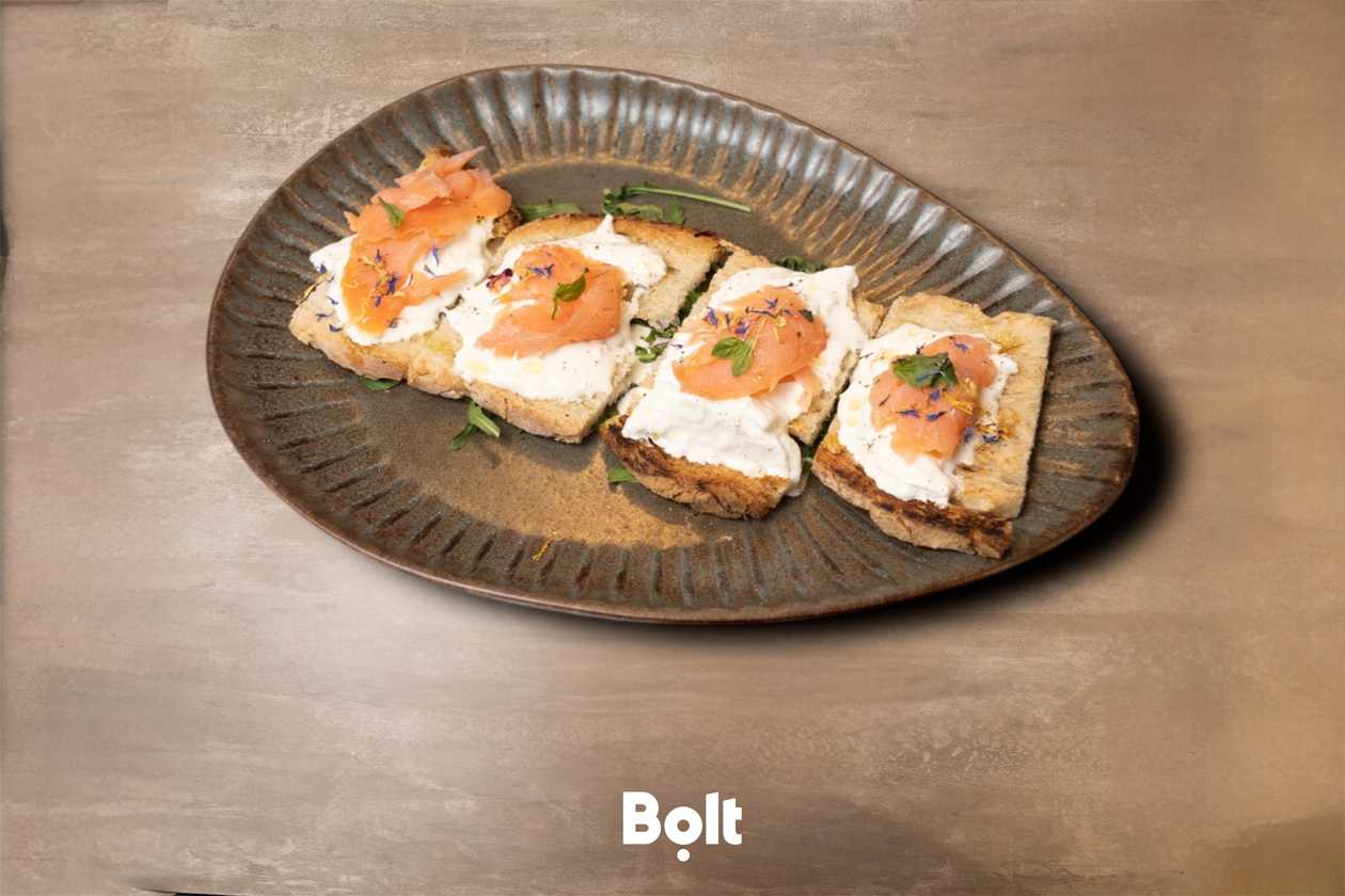 Salmon Bruschetta
