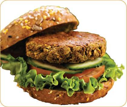 Veggie Burger + French Fries