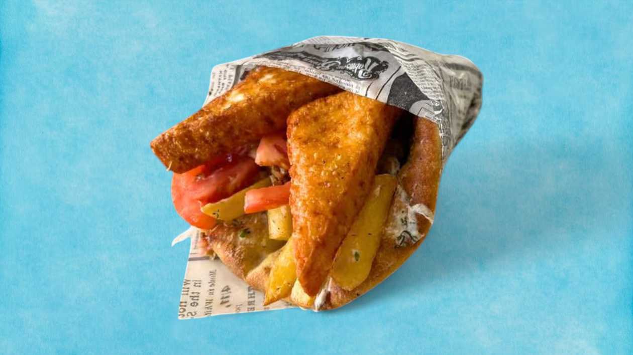 Halloumi Gyros