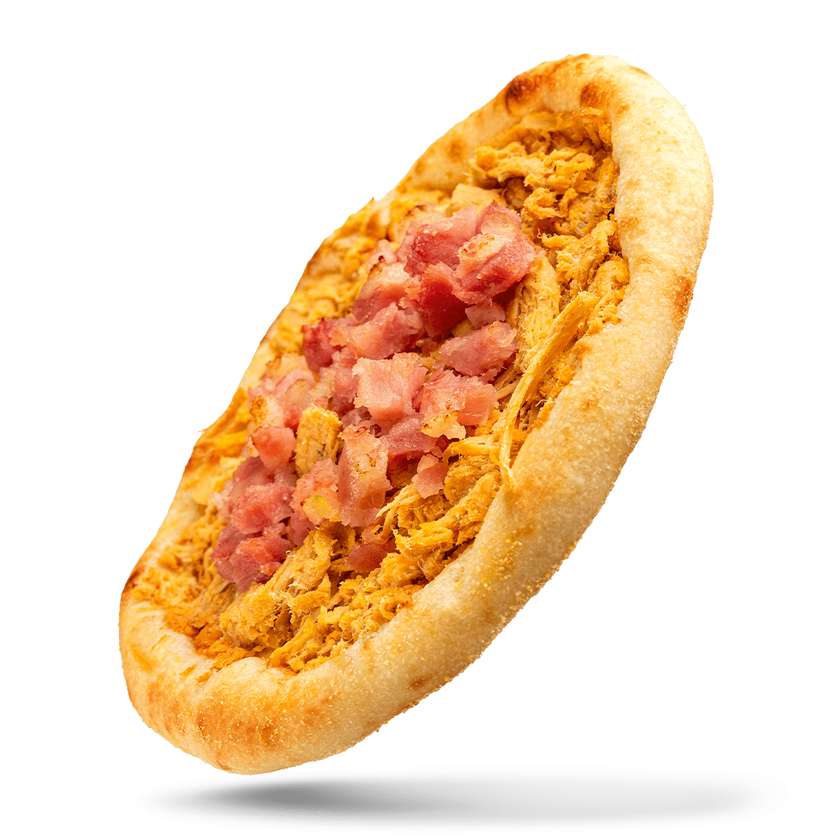 Esfirra de Frango e Bacon