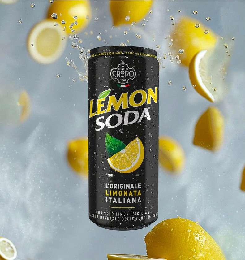 citronu gāzēts dzēriens 🍋 crudo