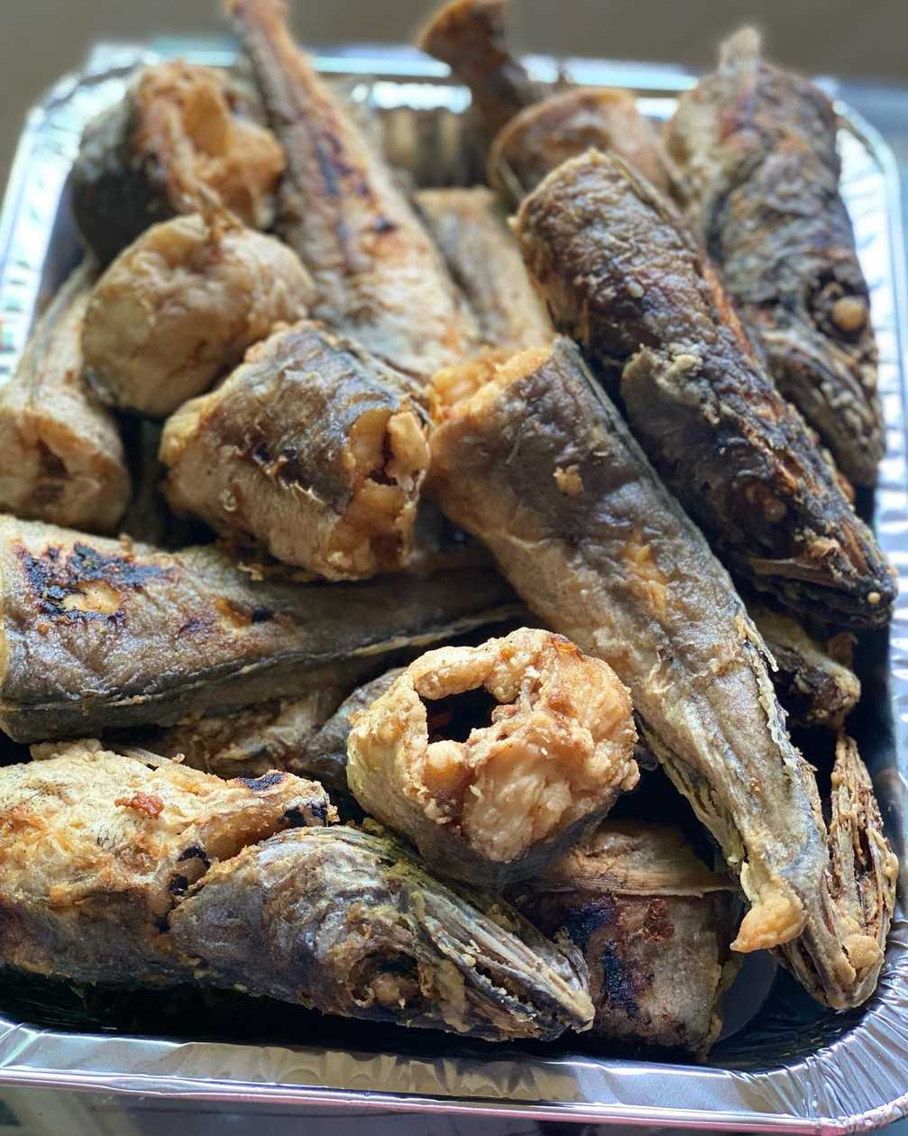 Fried Fish Cassava