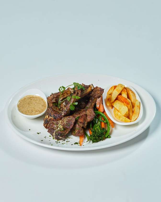 Herb Crusted Loin Chops