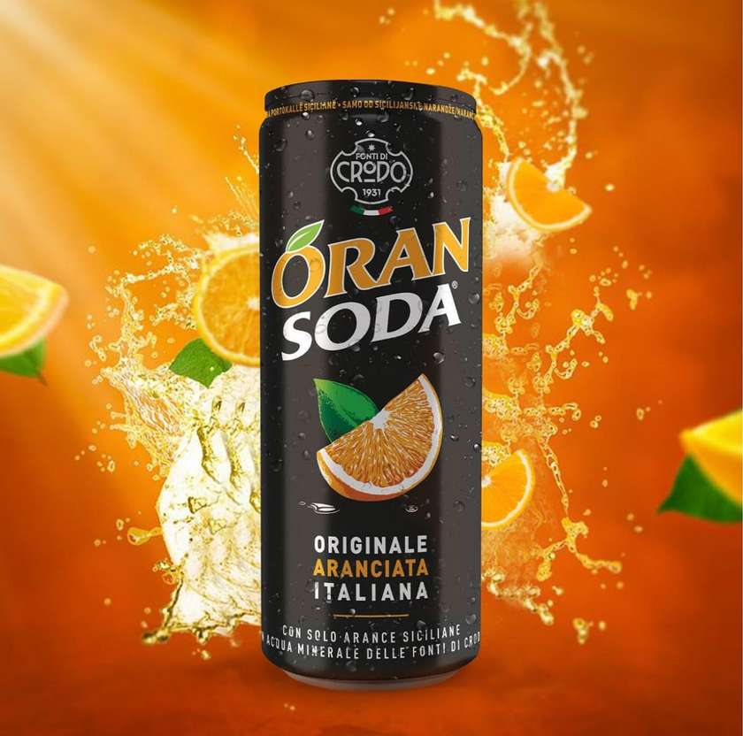 apelsīnu gāzēts dzēriens 🍊