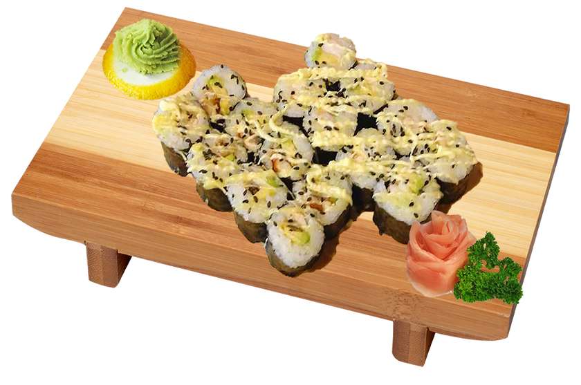 21. Ebi Tempura, Avokádo, Okurky