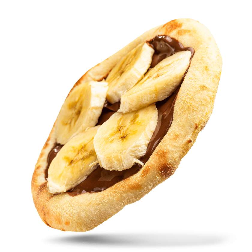 Esfirra de Nutella e Banana