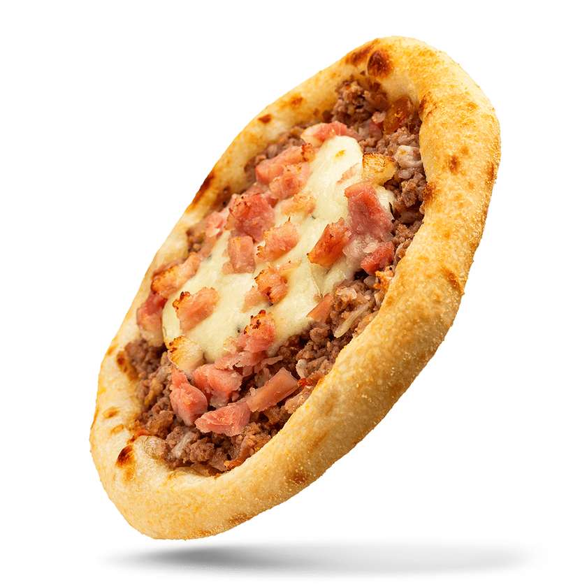 Esfirra de Carne, Queijo e Bacon