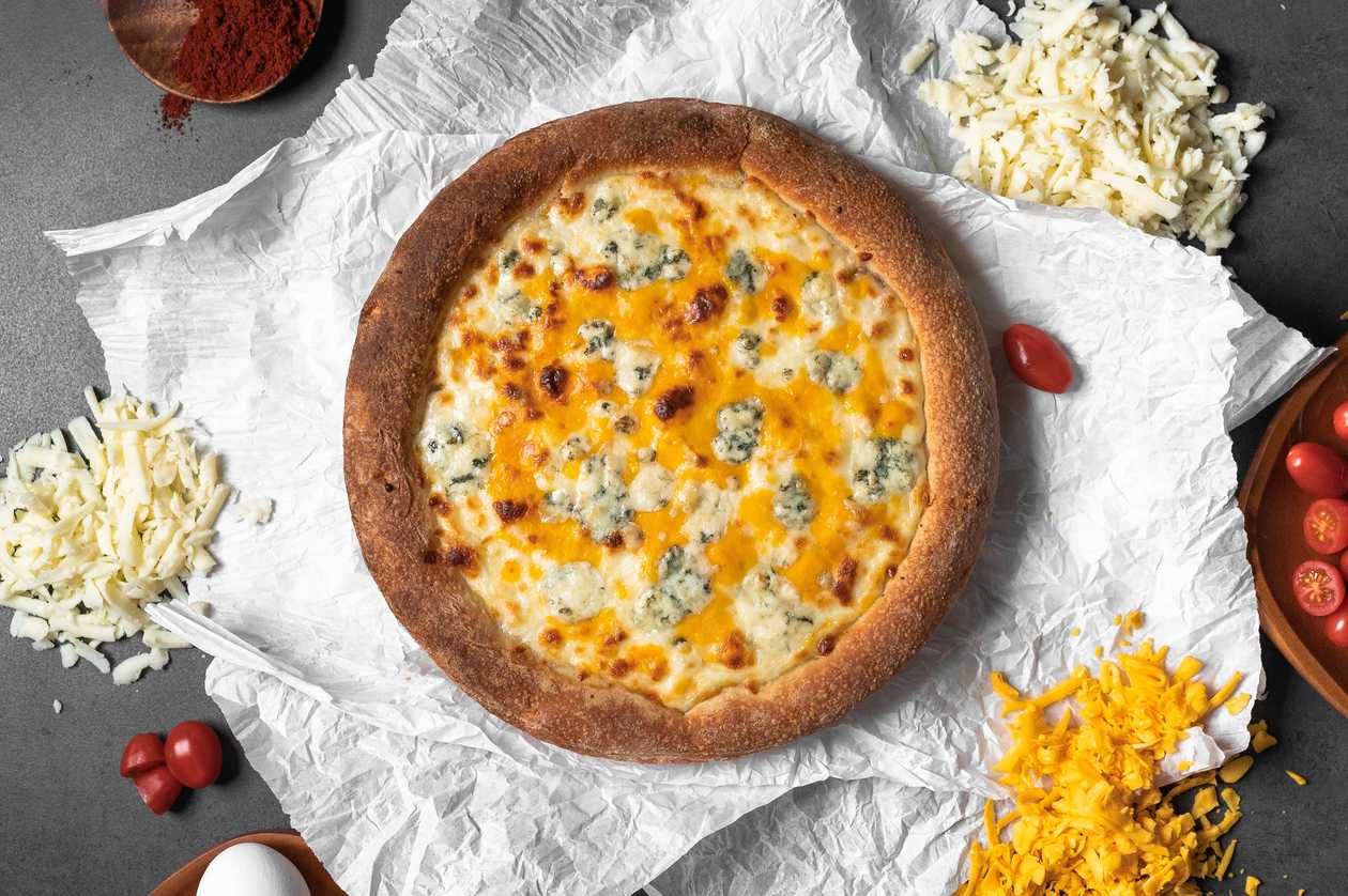 Cheesy Cheese Pizza