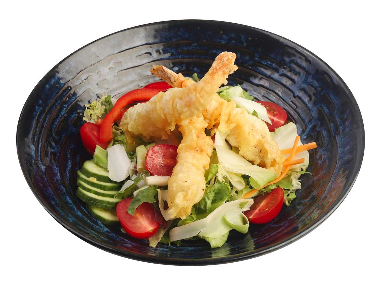 Tempura Shrimp Salad