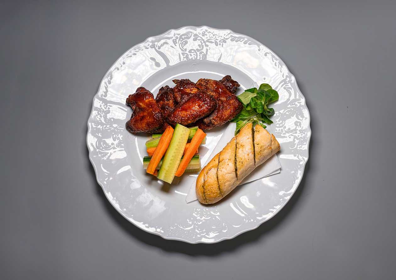 Honey Glazed Chicken Wings