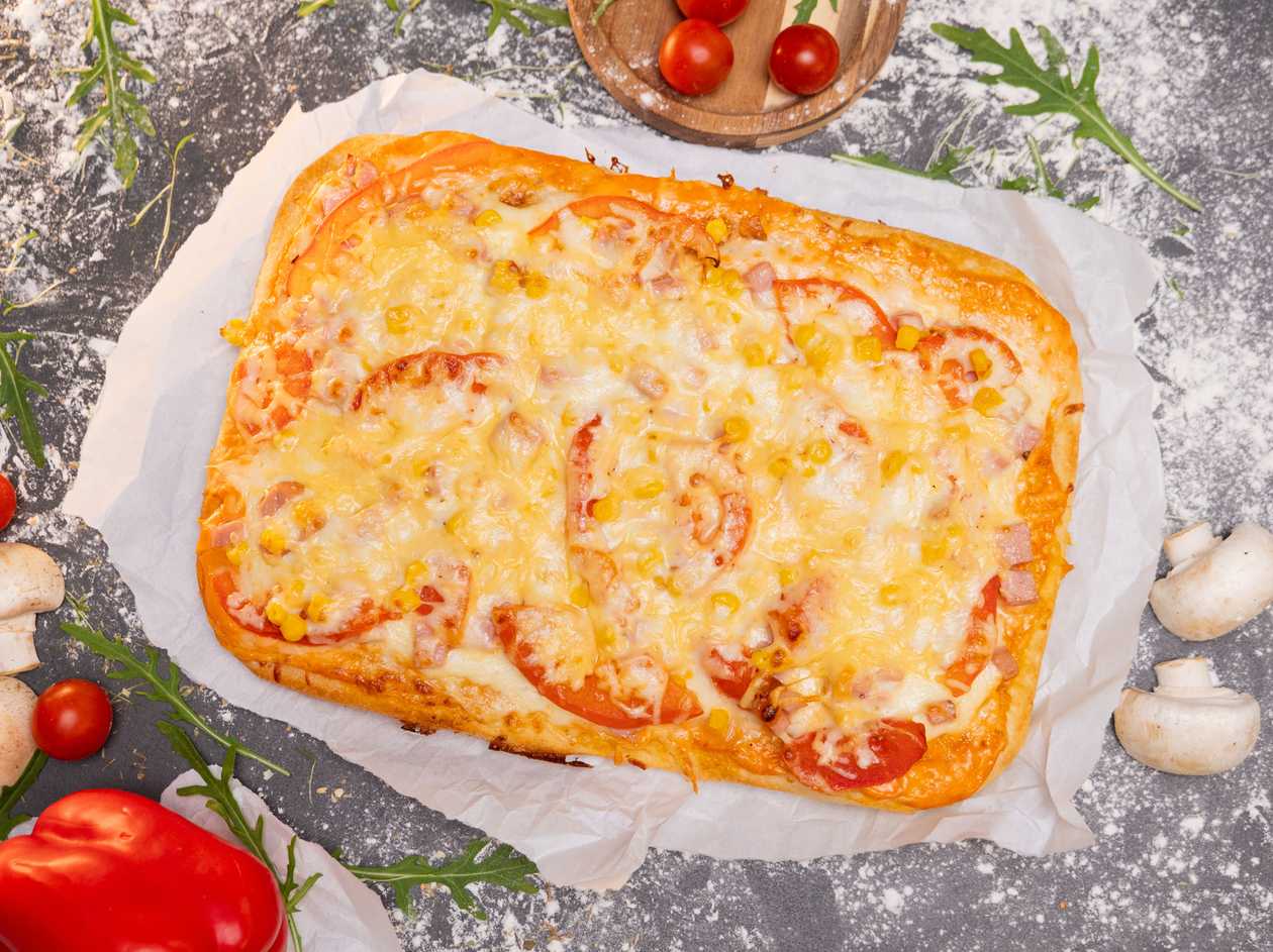 Detroit Style Homemade Pizza