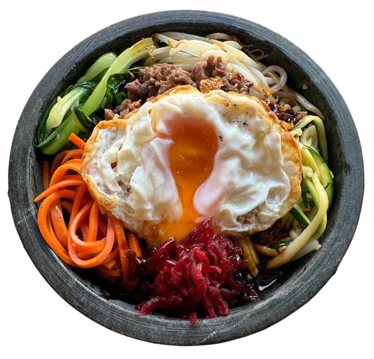 Grilled Salmon Bim Bim Bap