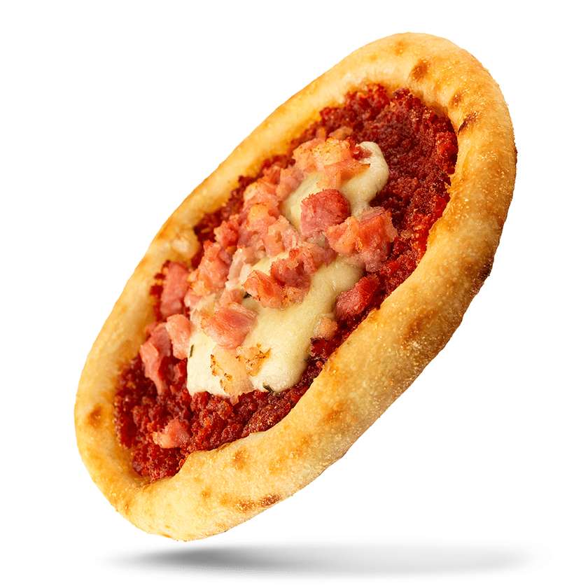 Esfirra de Chouriço, Queijo e Bacon