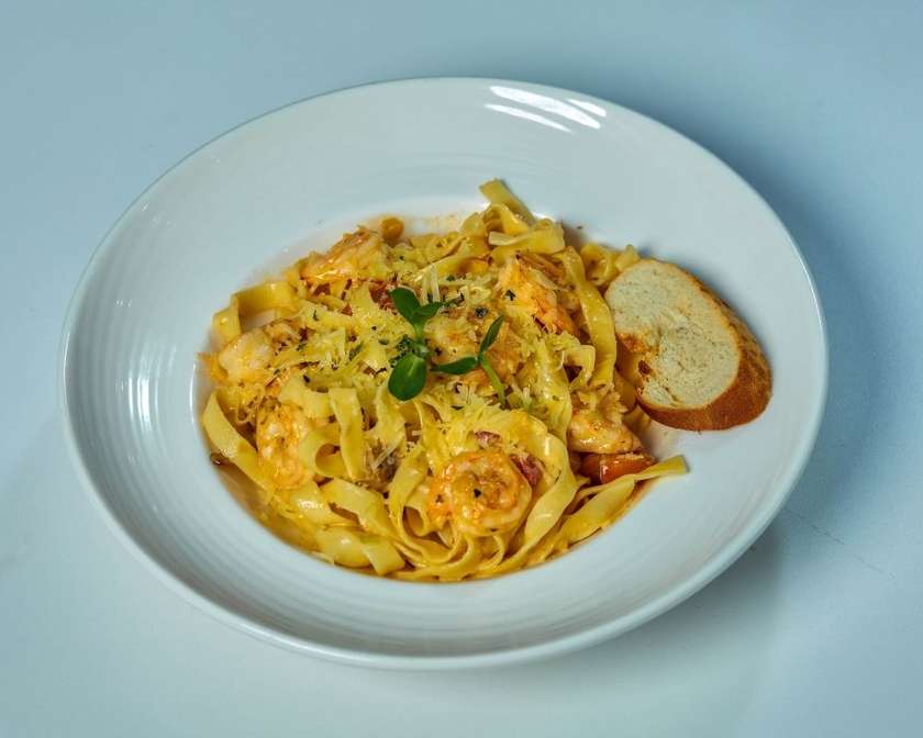 Prawns Tagliatelle