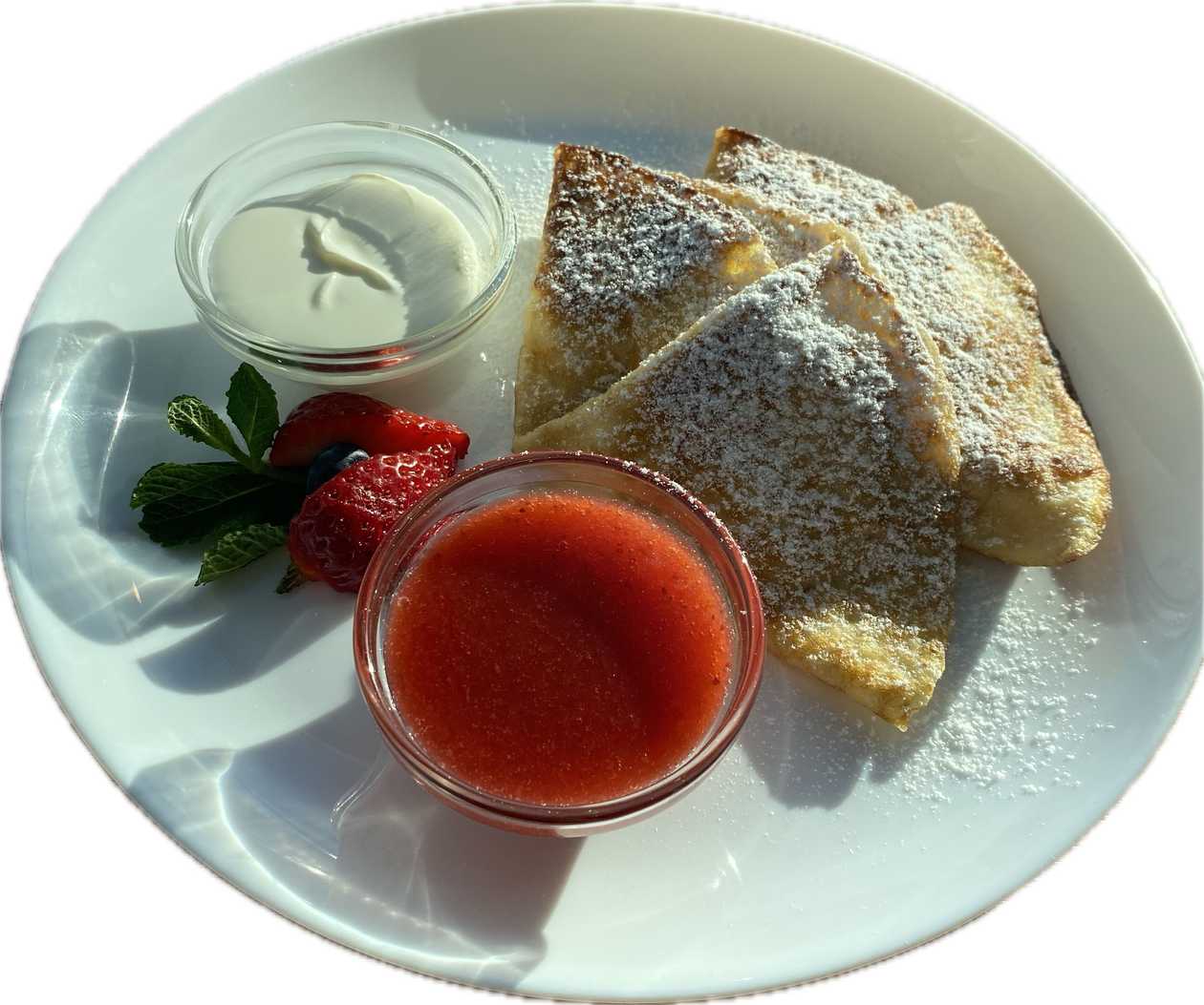Pancakes with cottage cheese