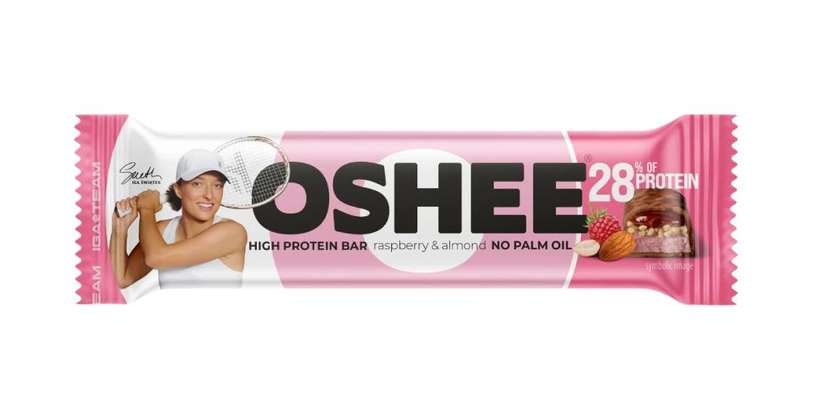 Oshee Protein Raspberry & Almond No added Sugar 49g
