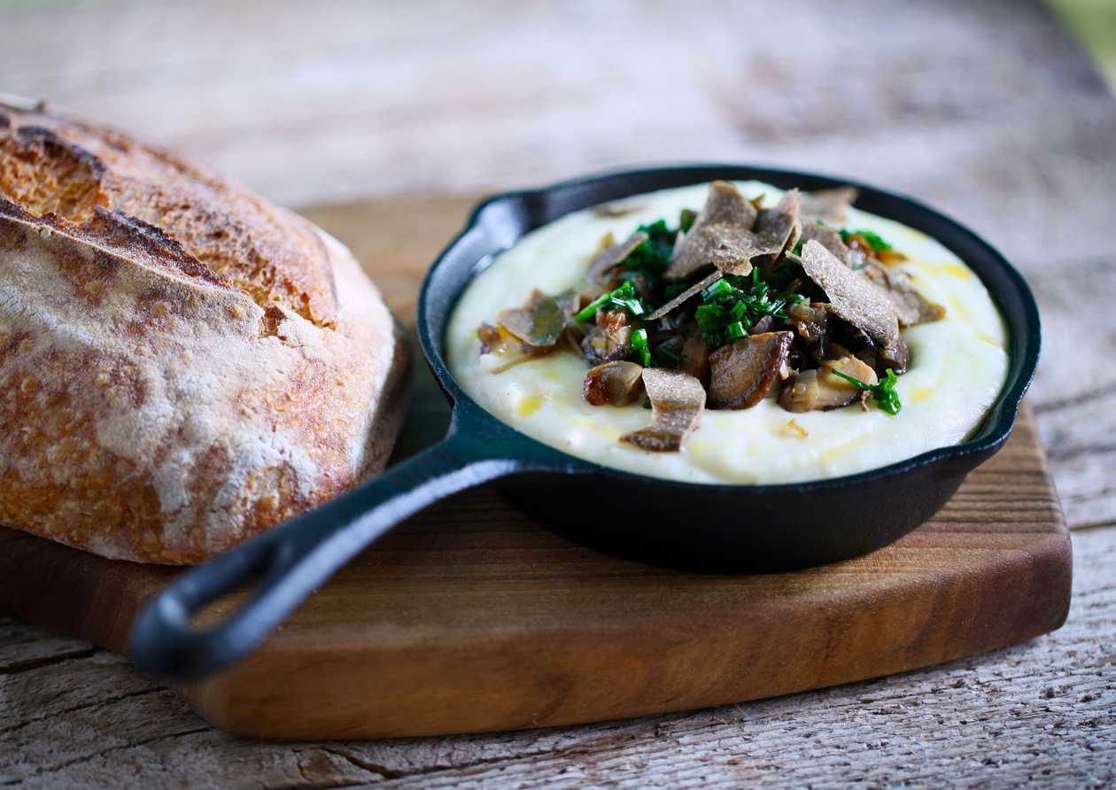 Mashed Potatoes with Truffles