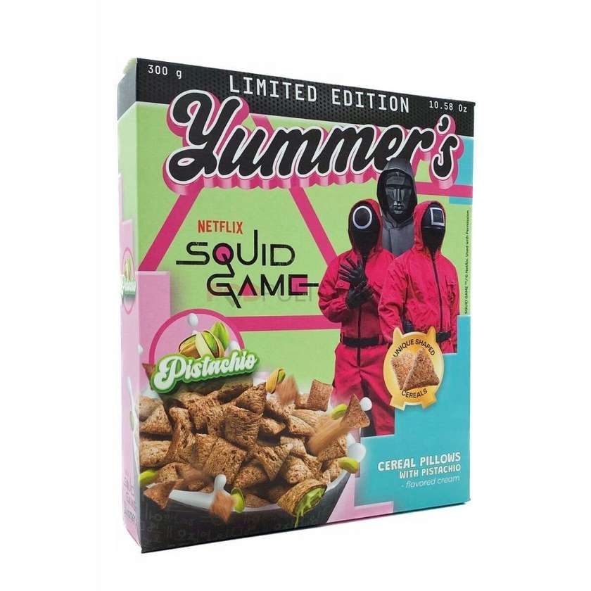 Płatki śniadaniowe YUMMER'S SQUID GAME (PISTACHIO), 300g