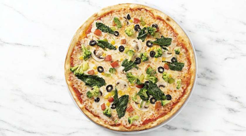 Tərəvəzli Pizza