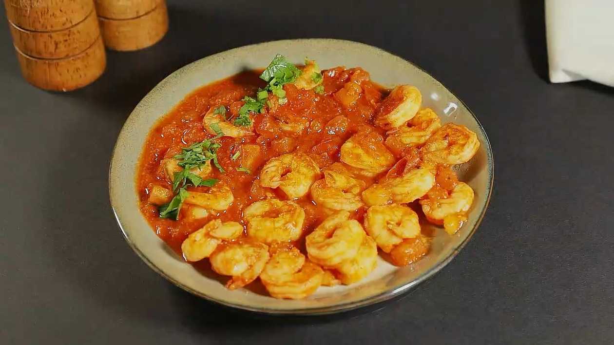 Shrimps in Tomato Sauce