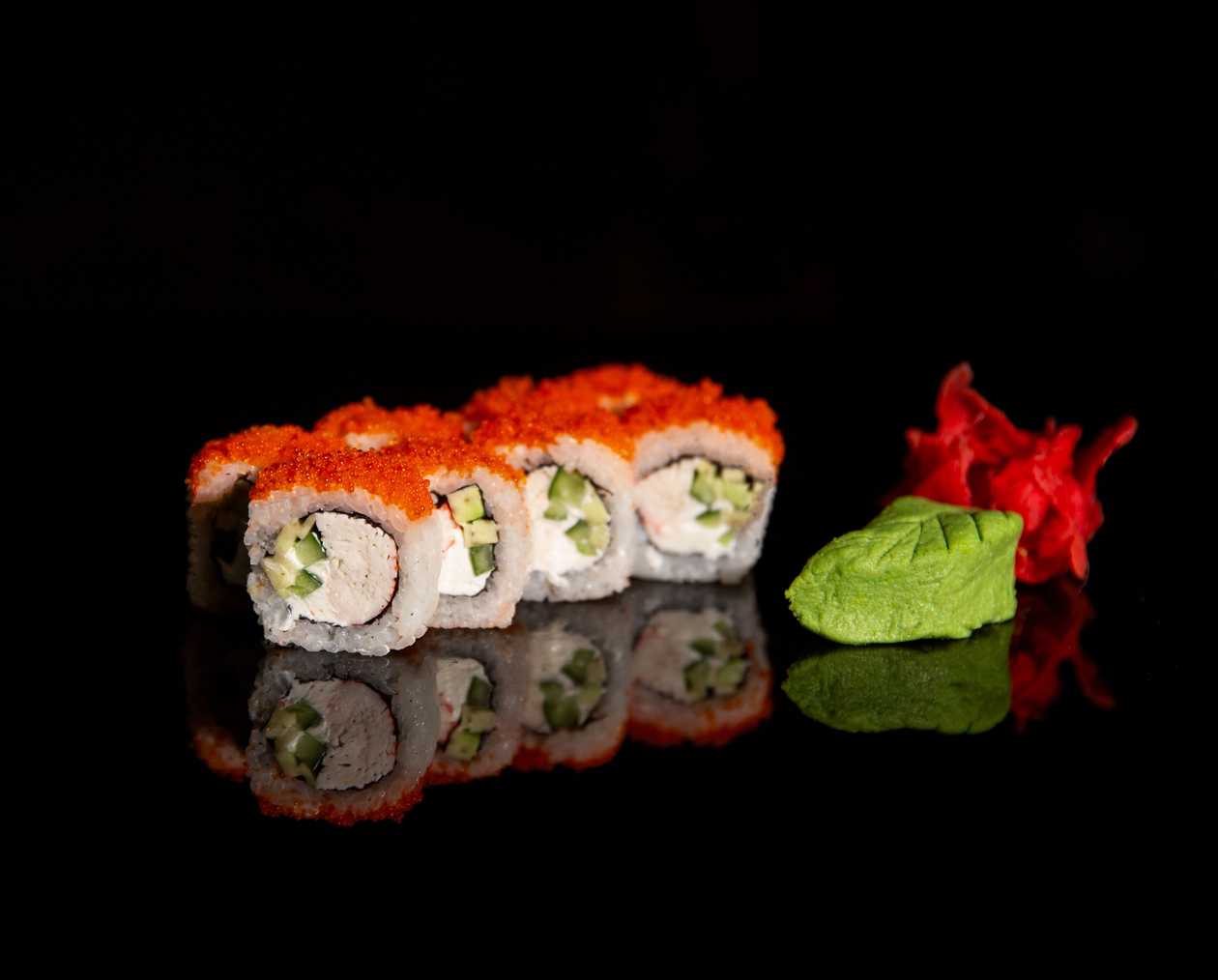 Kaliforniya Avokado İlə roll
