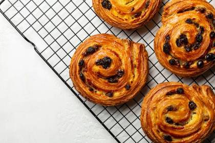 4-Pack Pain Au Raisin (Raisin Swirls)