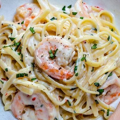 Tagliatelle with Shrimp