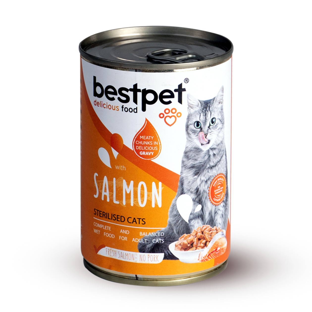 Bestpet Sterilised Cat Food with Salmon