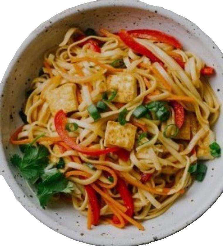 Noodles with Tofu & Vegetables
