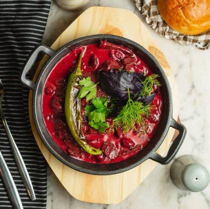 Cherry-Glazed Lamb
