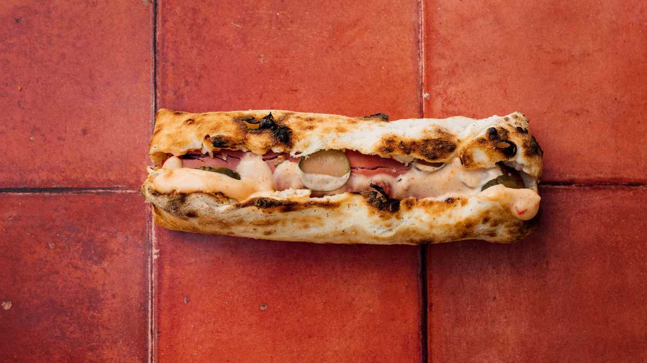 BBQ Smoked Short Rib Hot Dog