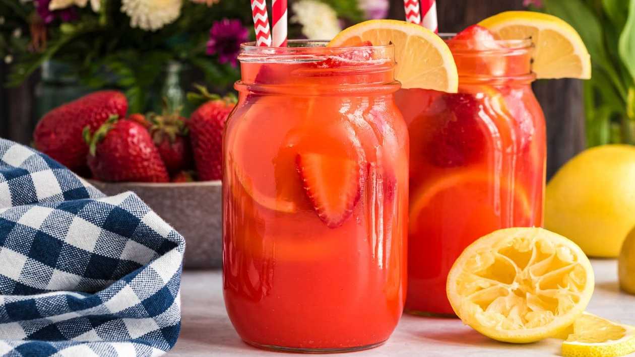 Strawberry Flavored Lemonade