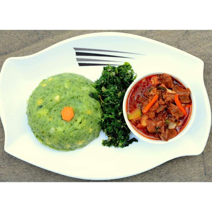 Mukimo Beef And Greens