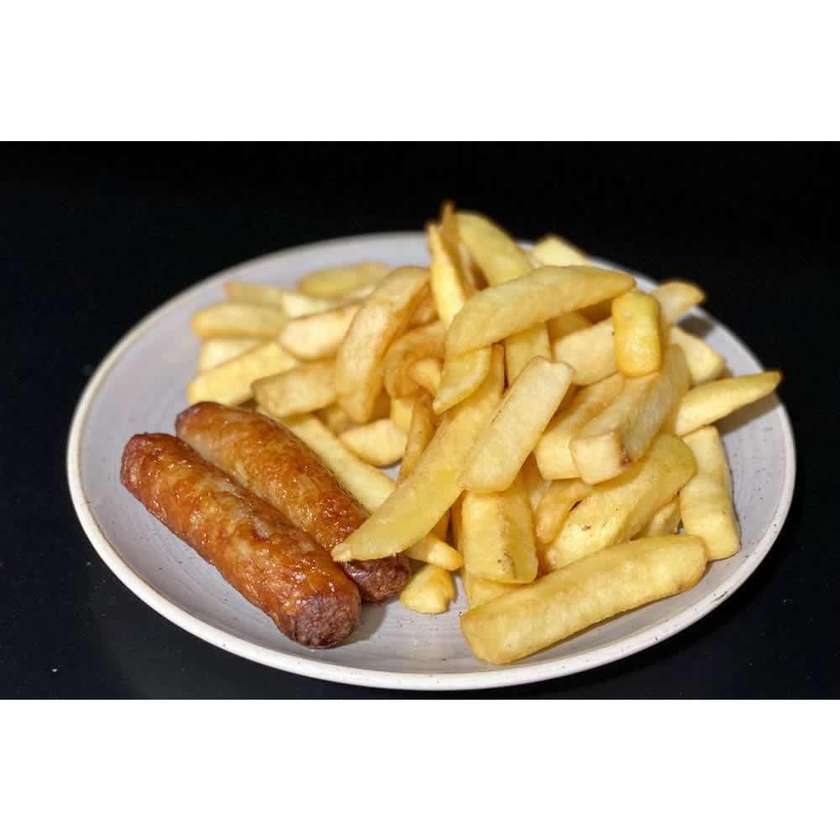 Chips And 2 Sausages