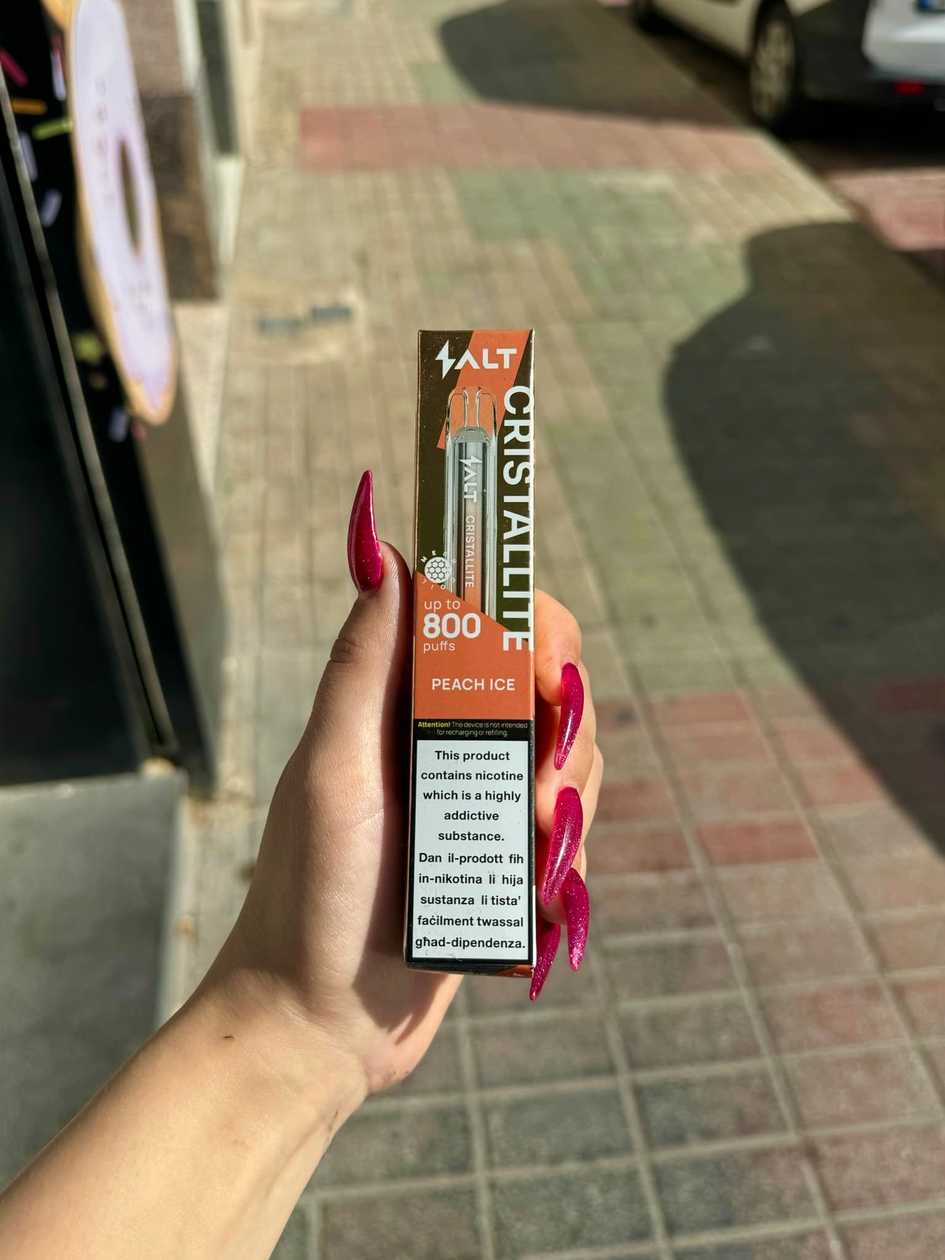 Peach Ice 🍑 ( Vape ) 800 Pufs 💨