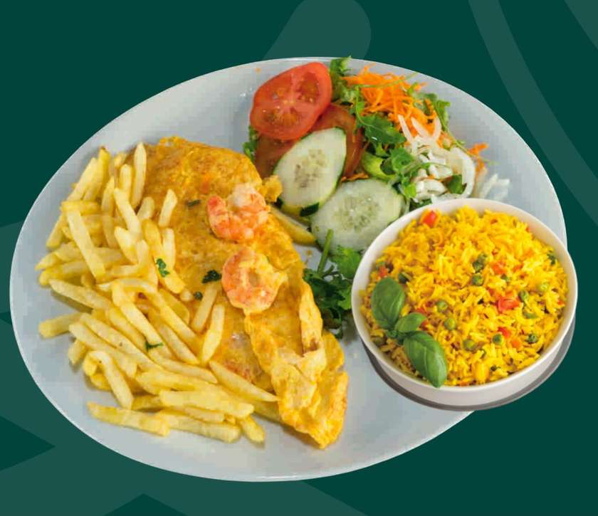 Shrimp Omelette
