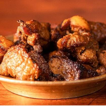 Sekuwa (Porco) - Assado em tandoor -