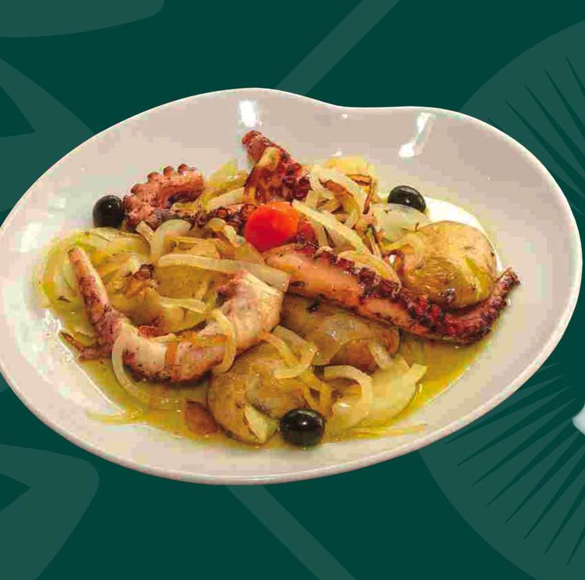 Octopus 'Lagareiro' style