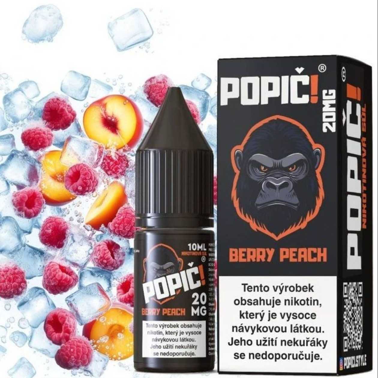 POPIČ! - Berry Peach 20mg