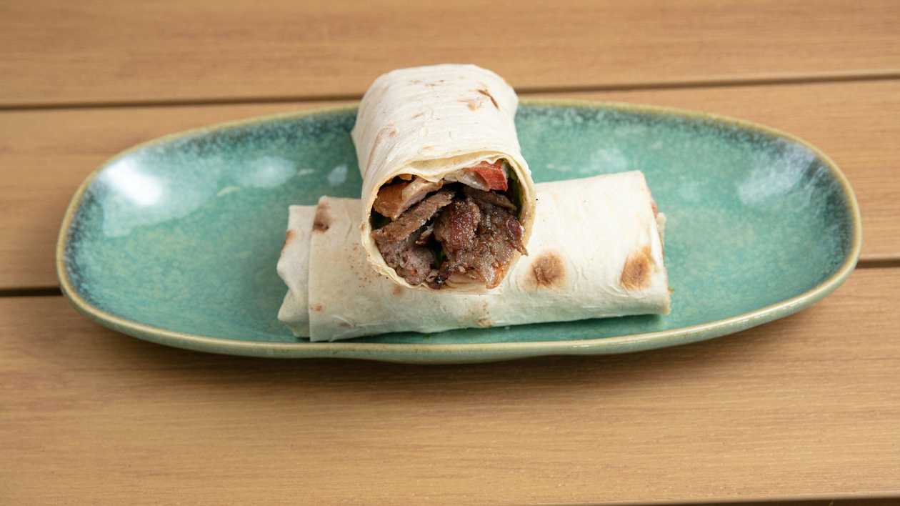 Doner Meat in Lavash