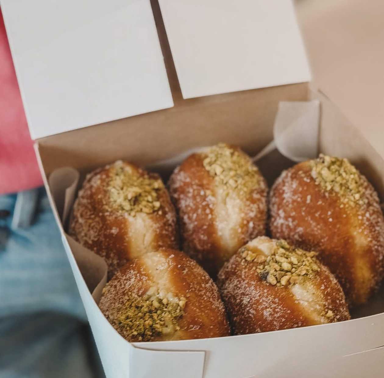 Vanilla & Strawberry Donut